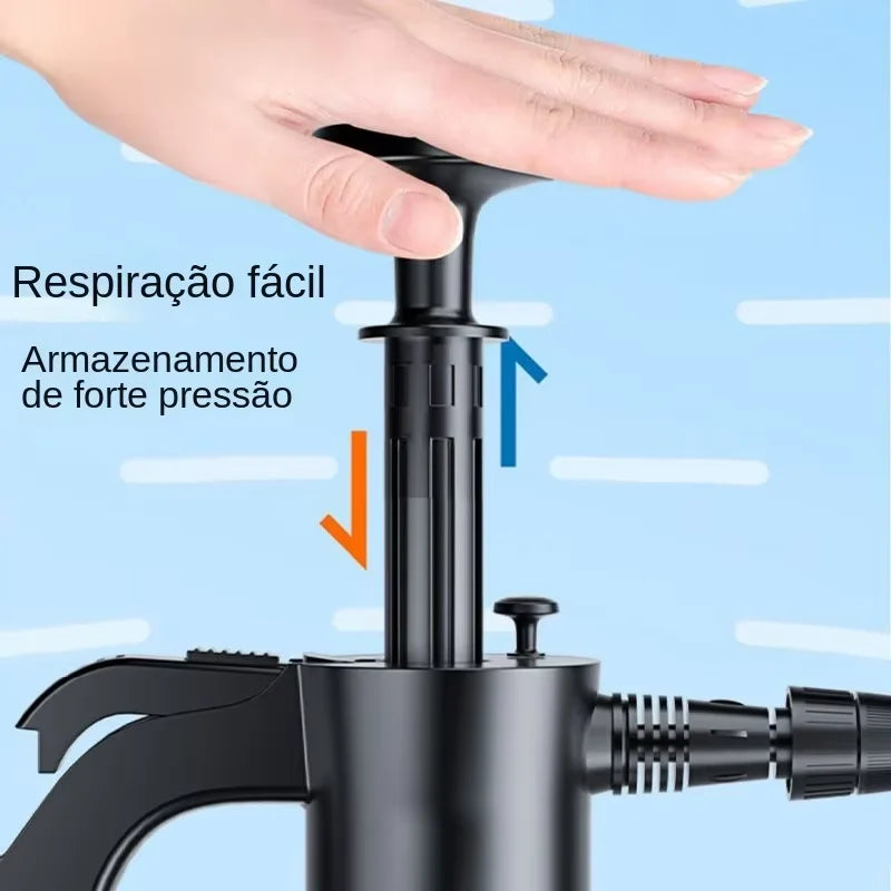 Air pressure car wash foam spray can Special household cleaning glass spray can Fan-shaped acid-alkali-resistant foam spray can