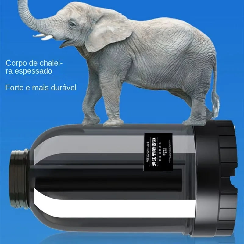 Air pressure car wash foam spray can Special household cleaning glass spray can Fan-shaped acid-alkali-resistant foam spray can